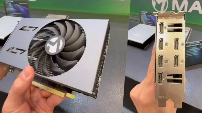 MaxSun Unveils Radeon RX 580 with Six HDMI Ports at Computex 2026