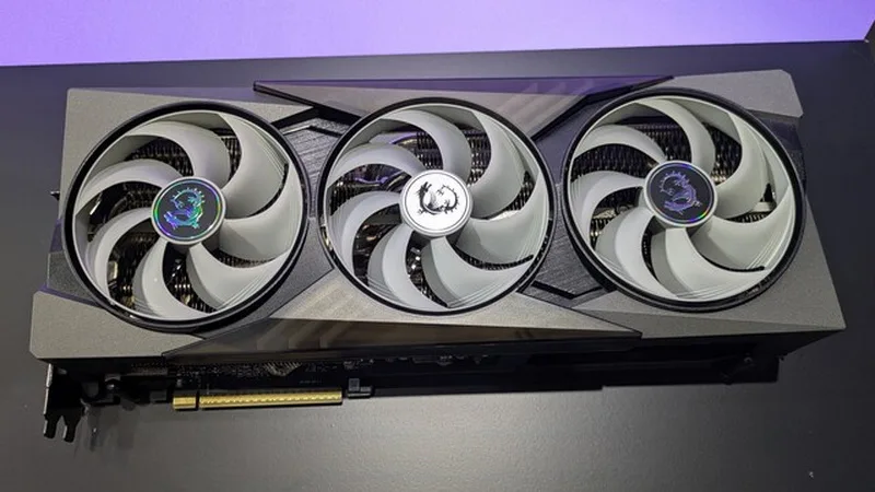 MSI Reveals Advanced Cooling Solution with Diamond Accents for Next-Gen GeForce RTX 5090 GPUs